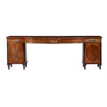 A REGENCY MAHOGANY SIDEBOARD, CIRCA 1820