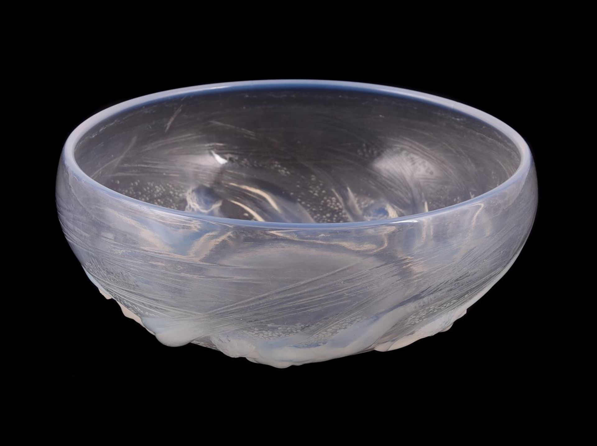 LALIQUE, RENE LALIQUE, CALYPSO, AN OPALESCENT GLASS BOWL - Image 2 of 2