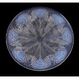 LALIQUE, RENE LALIQUE, OEILLETS, AN OPALESCENT GLASS DISH