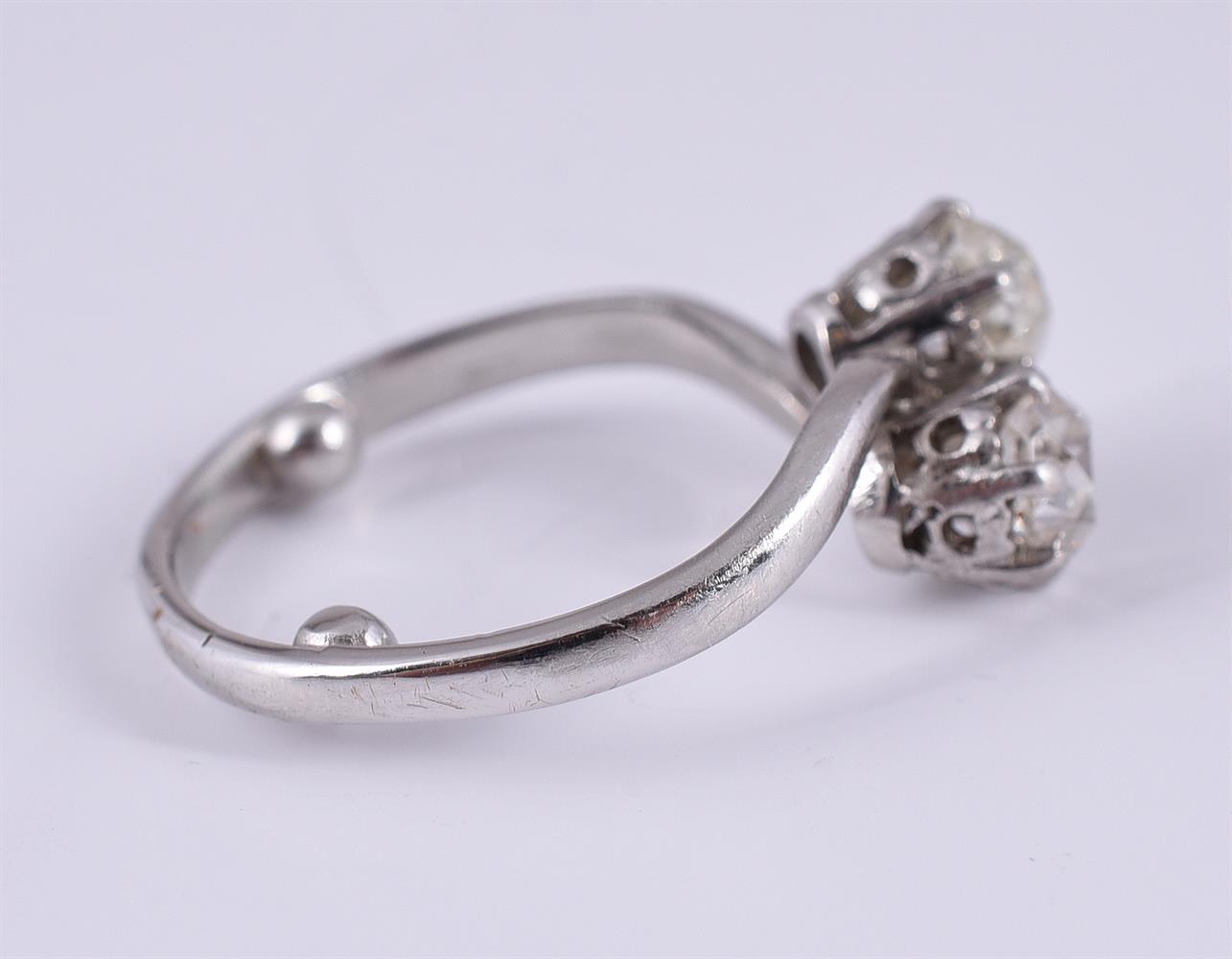 A TOI ET MOI DIAMOND RING - Image 2 of 2