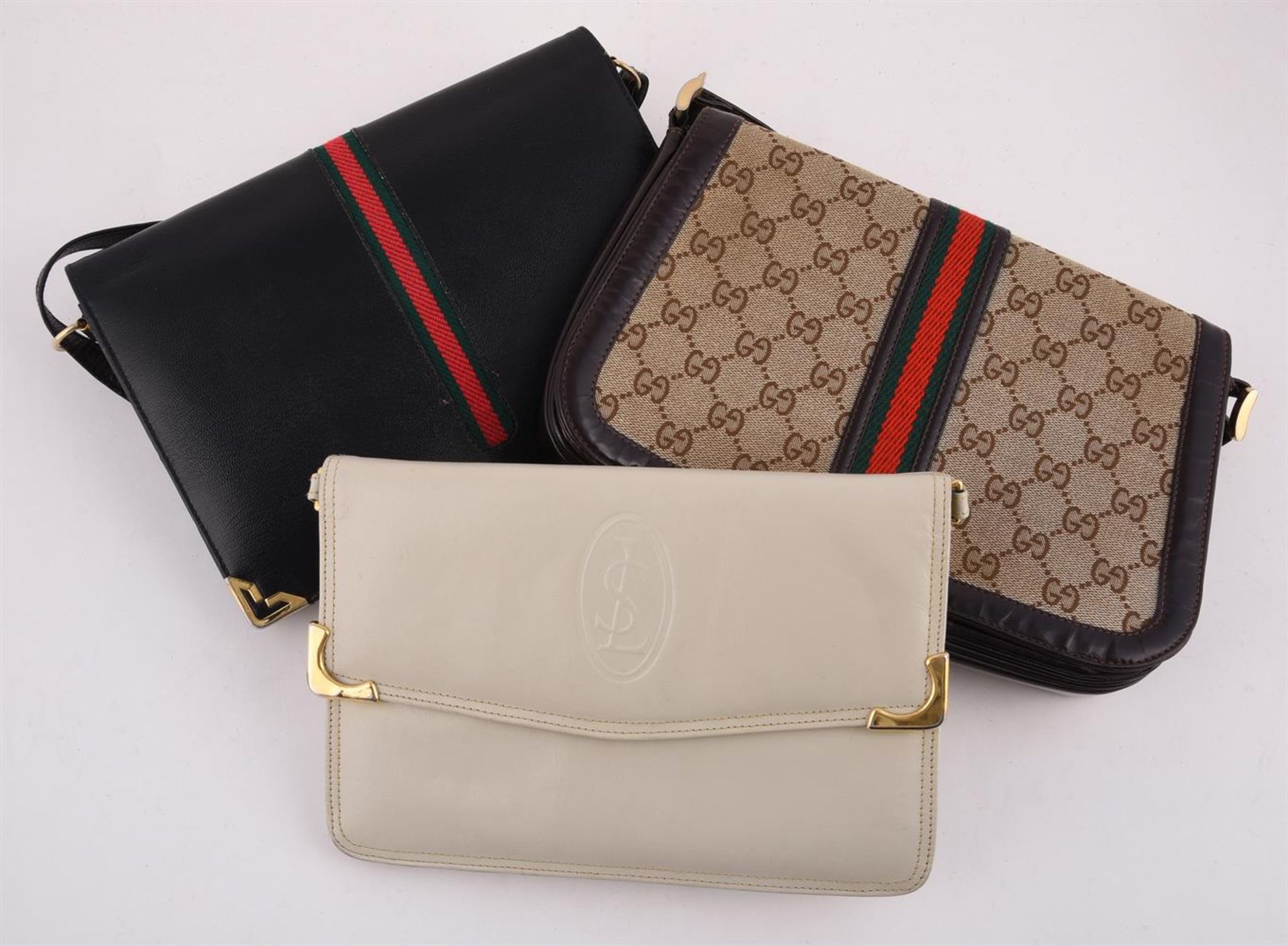 TWO GUCCI HANDBAGS