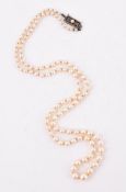 MIKIMOTO, A STRAND OF CULTURED PEARLS