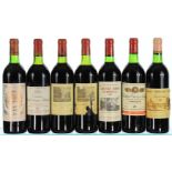 1982 Selection of Fine Mixed Bordeaux from Pomerol and Pauillac