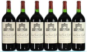 ß 2001 Chateau Leoville Las Cases 2eme Cru Classe, Saint-Julien (Magnums) - In Bond