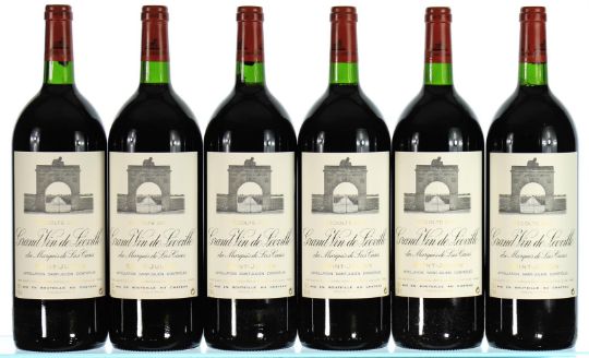 ß 2001 Chateau Leoville Las Cases 2eme Cru Classe, Saint-Julien (Magnums) - In Bond