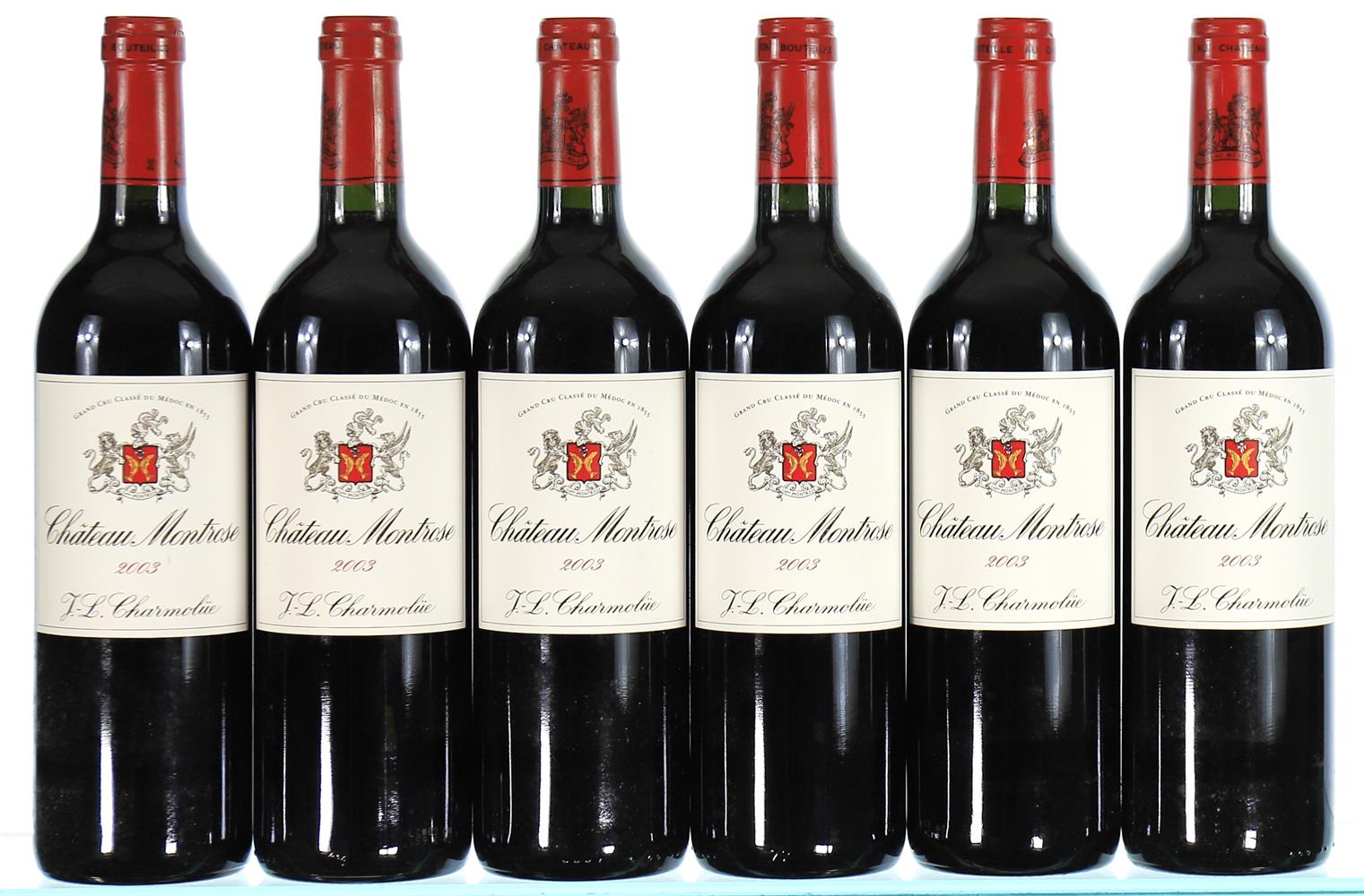 ß 2003 Chateau Montrose 2eme Cru Classe, Saint-Estephe - In Bond