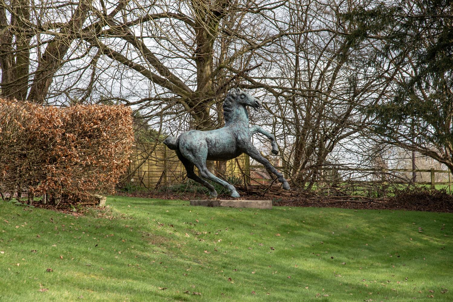 λ LUIGI BROGGINI (ITALIAN 1908-1983), CAVALLO 1966 - Image 2 of 4