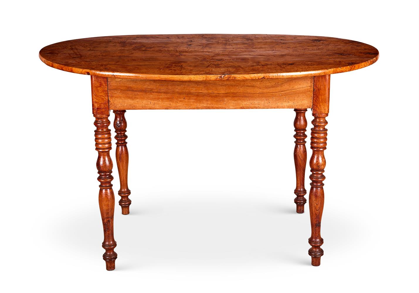 A REGENCY BURR ASH CENTRE TABLE, EARLY 19TH CENTURY - Image 2 of 2