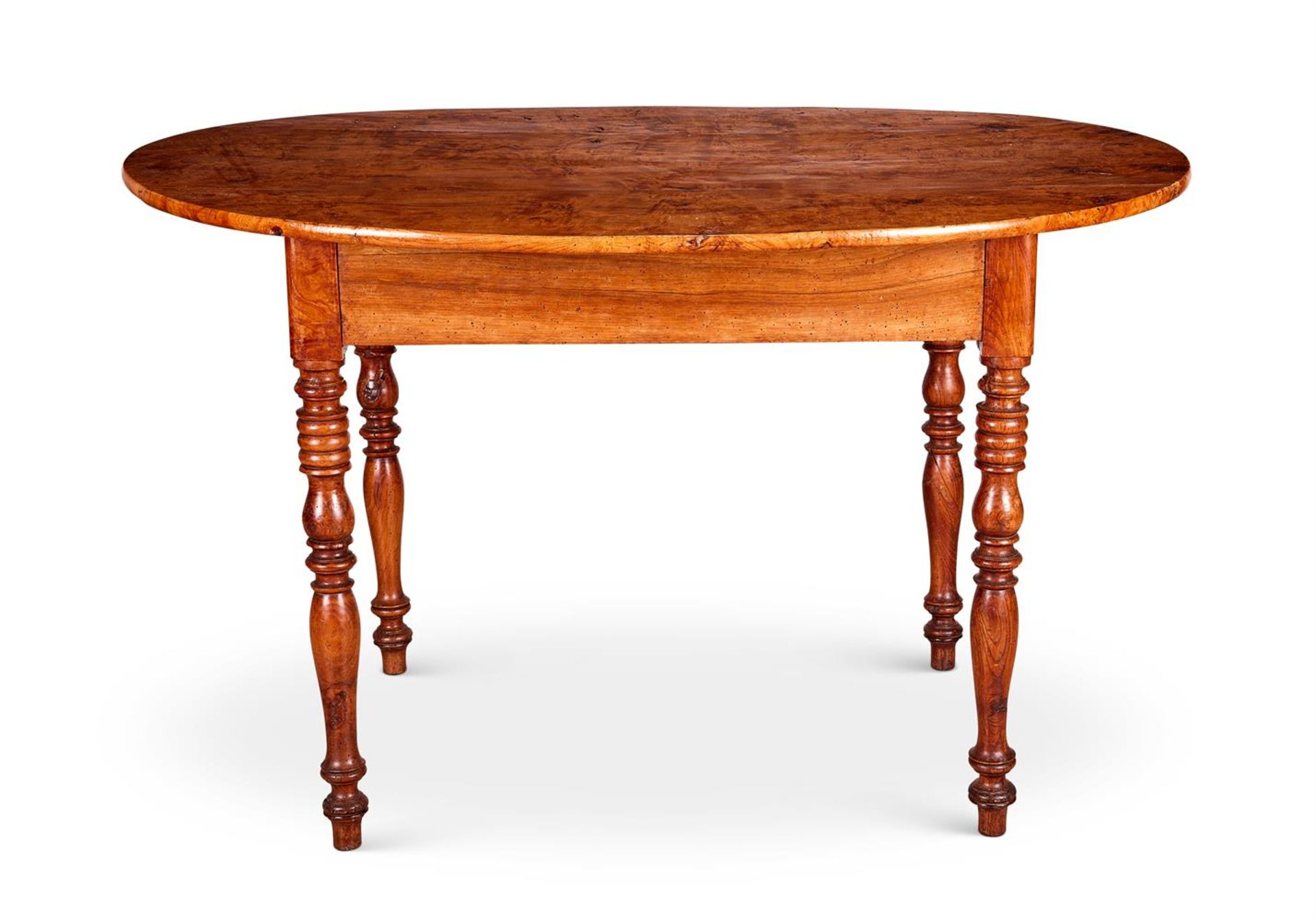 A REGENCY BURR ASH CENTRE TABLE, EARLY 19TH CENTURY - Bild 2 aus 2