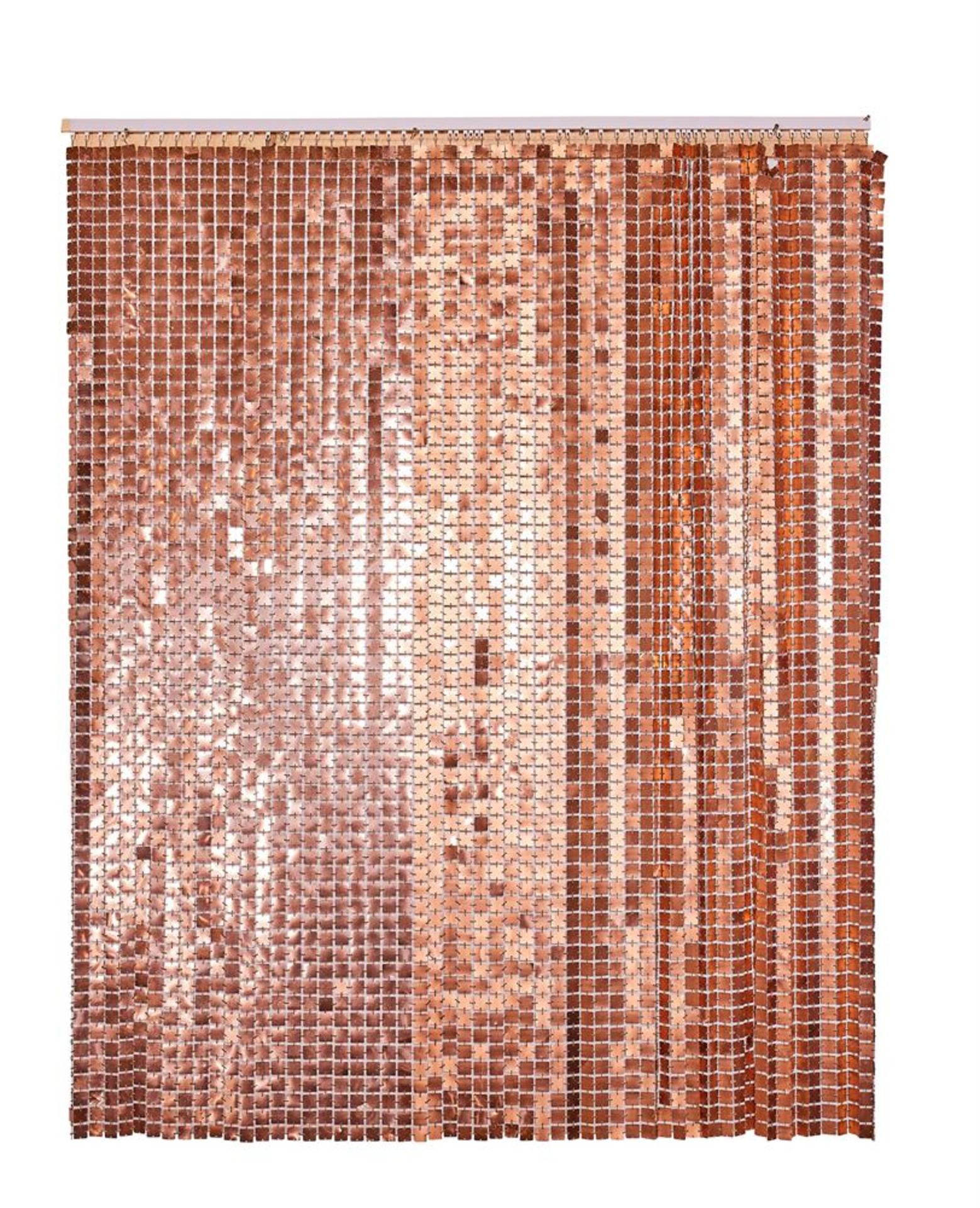 PACO RABANNE, 'SPACE', A TESSERAE CURTAIN, 1960s