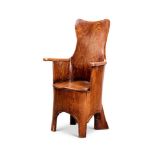 A WELSH ELM ARMCHAIR, 19TH CENTURY