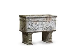 A MARBLE PLANTER, LATE 19TH/EARLY 20TH CENTURY