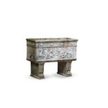 A MARBLE PLANTER, LATE 19TH/EARLY 20TH CENTURY