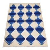 A SWEDISH FLAT WOVEN KILIM CARPET, CONTEMPORARY