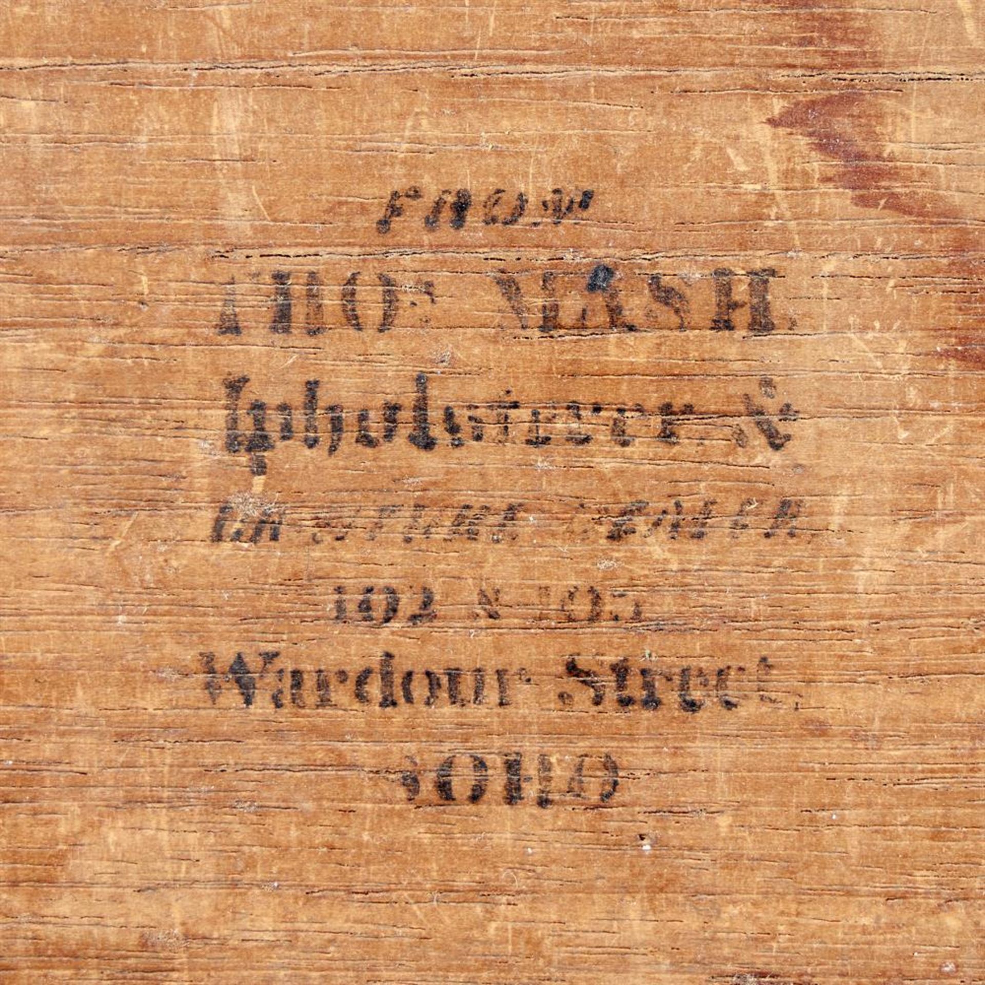 A WILLIAM IV MAHOGANY PEDESTAL SIDEBOARD, SCOTTISH, CIRCA 1830 - Bild 2 aus 2