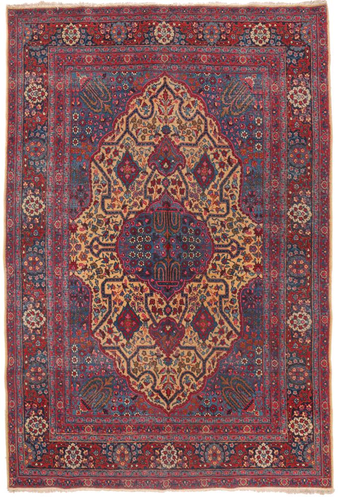 A YAZD CARPET, CIRCA 1910