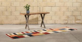 A SWEDISH FLATWOVEN KILIM RUNNER, CONTEMPORARY, approximately 315 x 74 cm