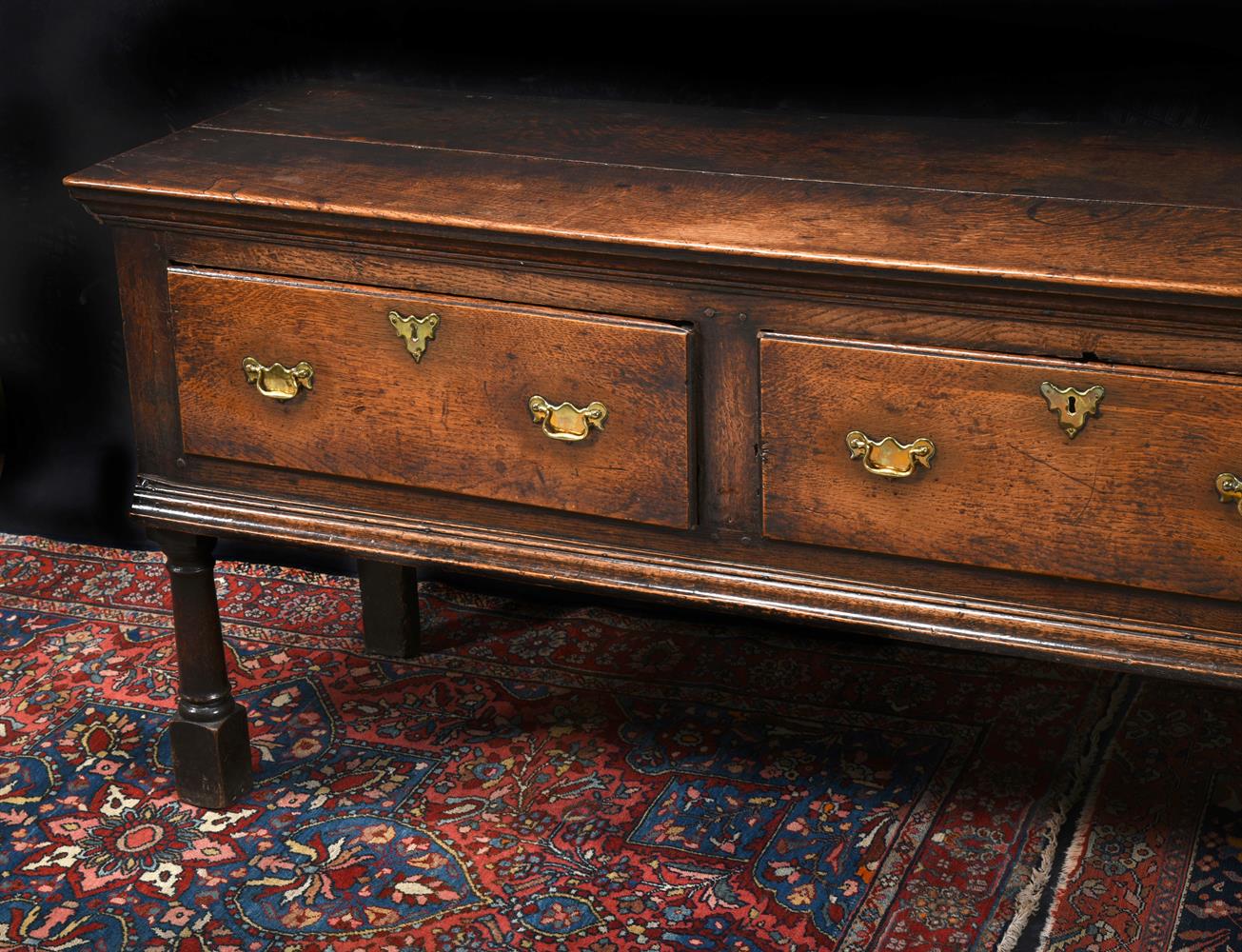 AN OAK DRESSER BASE, LATE 17TH OR EARLY 18TH CENTURY - Image 2 of 2