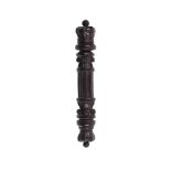 A VICTORIAN CARVED WOOD TIPSTAFF