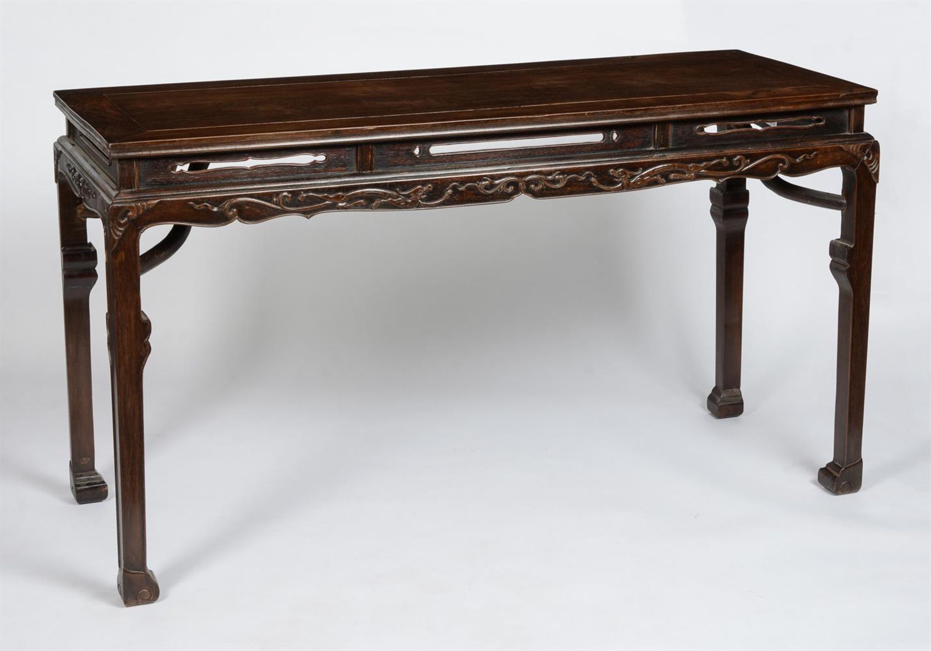 A large Chinese ironwood table - Bild 2 aus 6