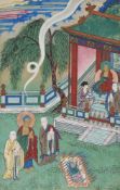 A Chinese Buddhist painting