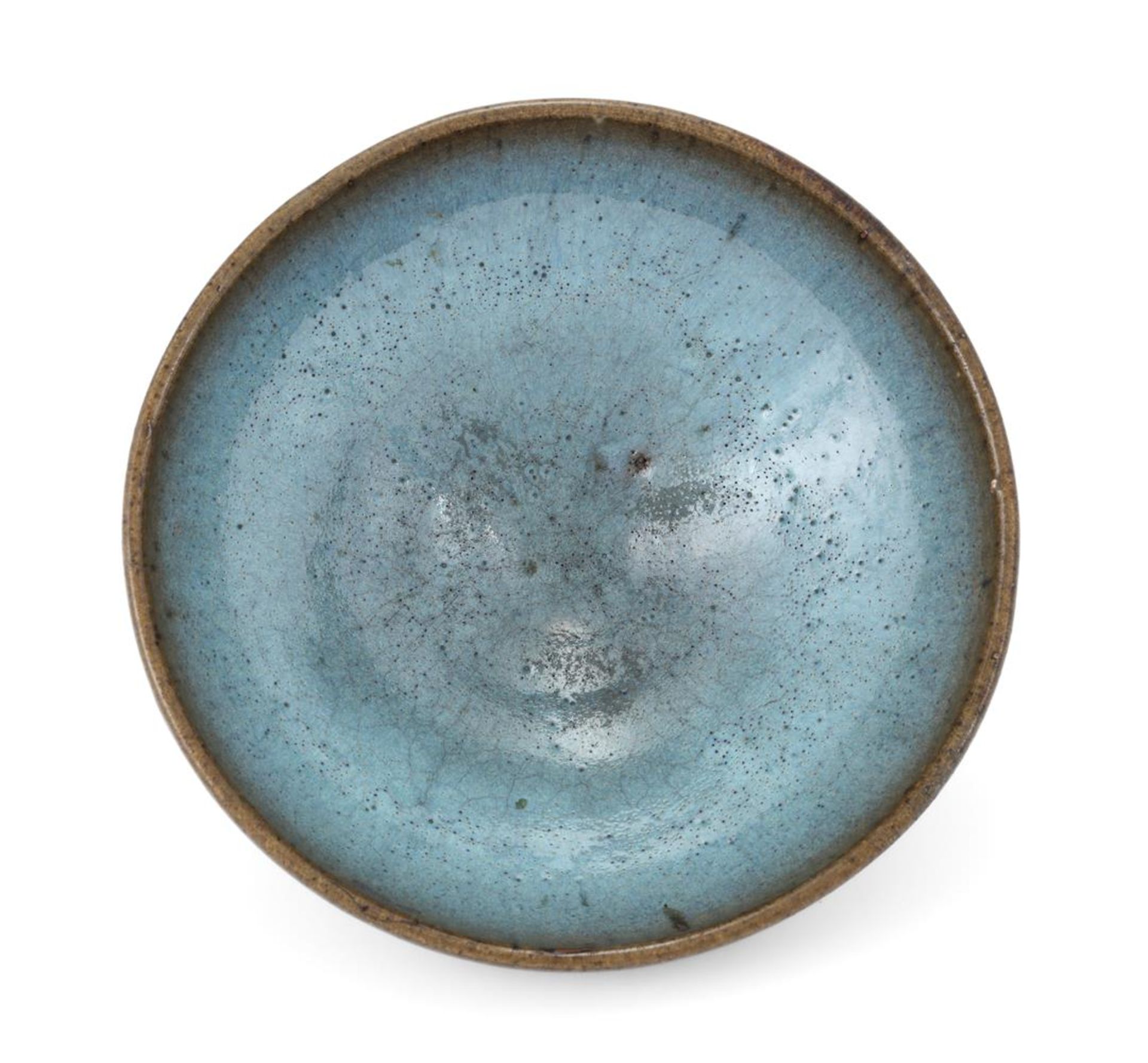 A Chinese Junyao blue glazed bowl - Bild 5 aus 6