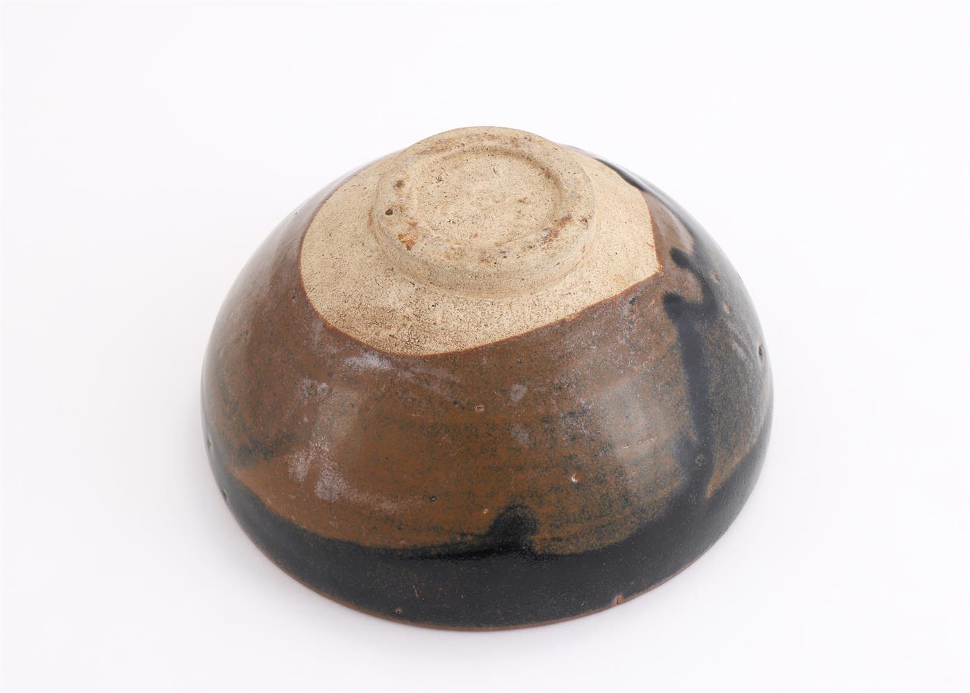 A Chinese 'Henan' russet-splashed black glazed bowl - Image 5 of 6