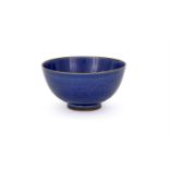 A Chinese blue glazed 'Dragon' bowl