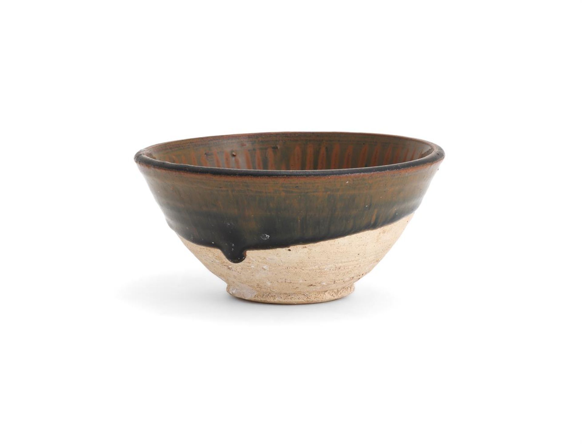 A Chinese 'Henan' russet-splashed bowl - Bild 2 aus 6