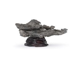 A Chinese black Ying scholar's rock