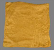 A Chinese yellow brocade