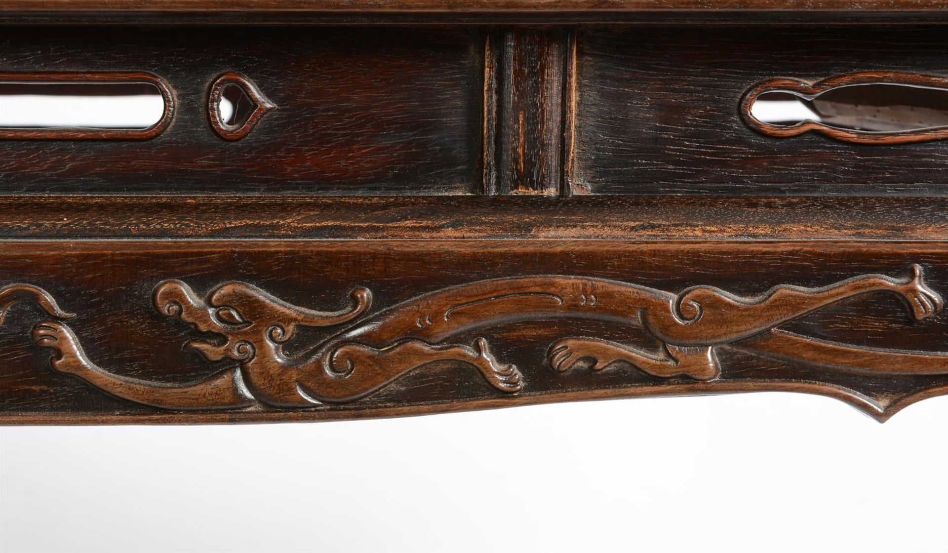 A large Chinese ironwood table - Bild 4 aus 6