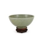 A good Chinese 'longquan' celadon bowl
