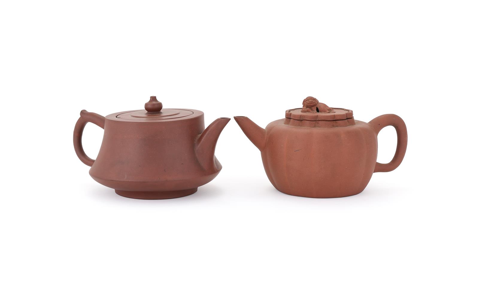 A Chinese Yixing teapot