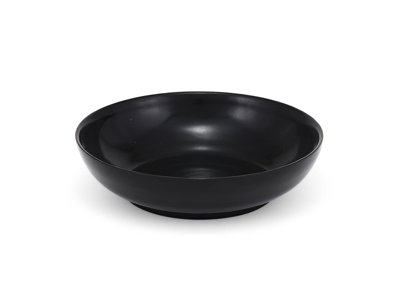 A Chinese black Peking glass dish - Bild 2 aus 3