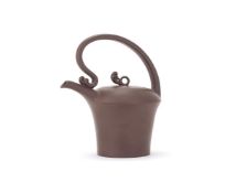 A Chinese Yixing teapot