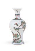 A Chinese Famille Verte vase