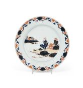 A Chinese Imari large dish