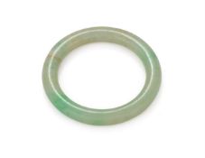 A Chinese jade bangle