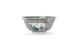 A Chinese Famille Verte bowl