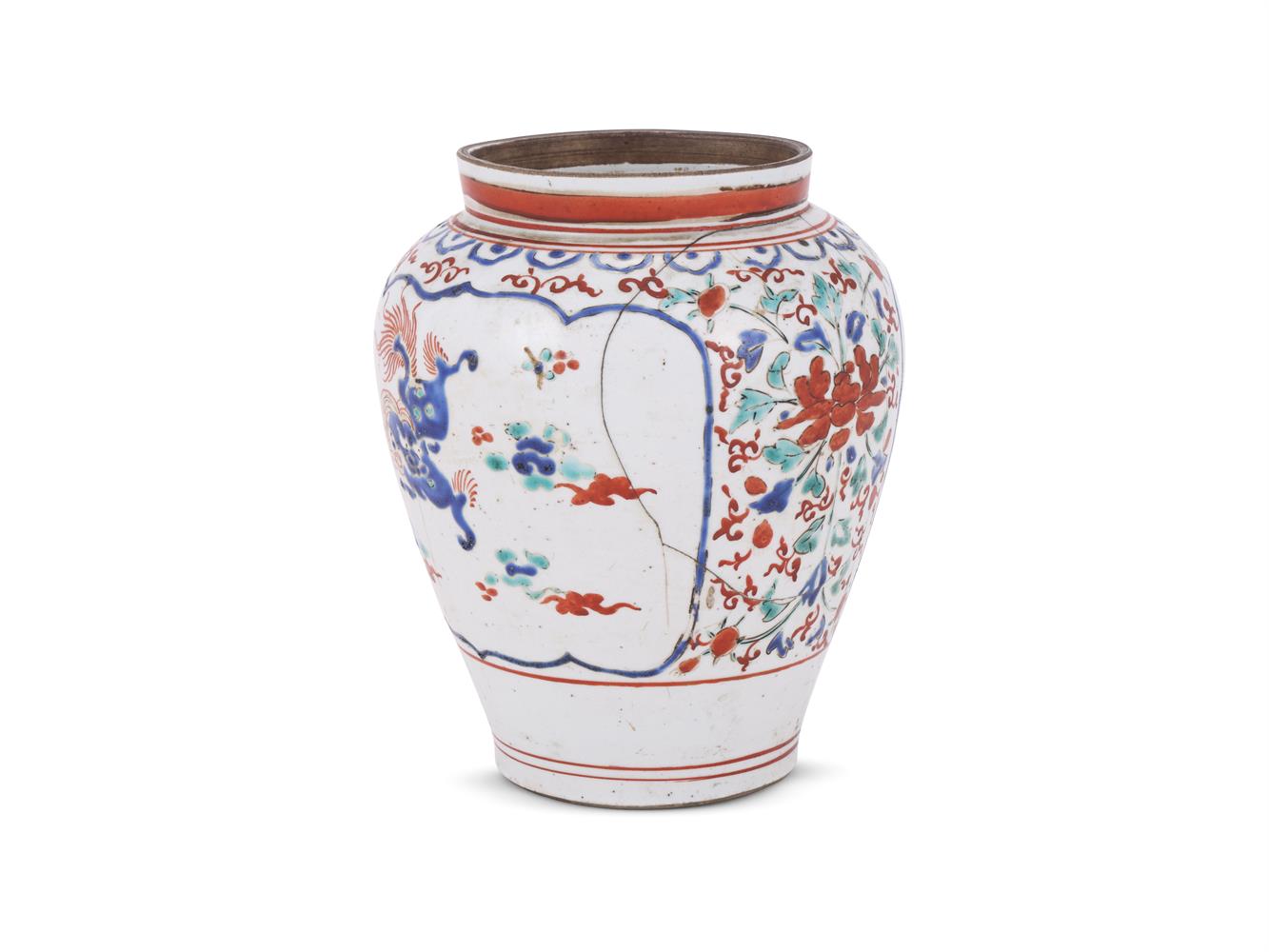 A Japanese Arita Vase - Image 2 of 2