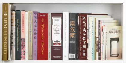 Ɵ A good group of Chinese Furniture reference Works