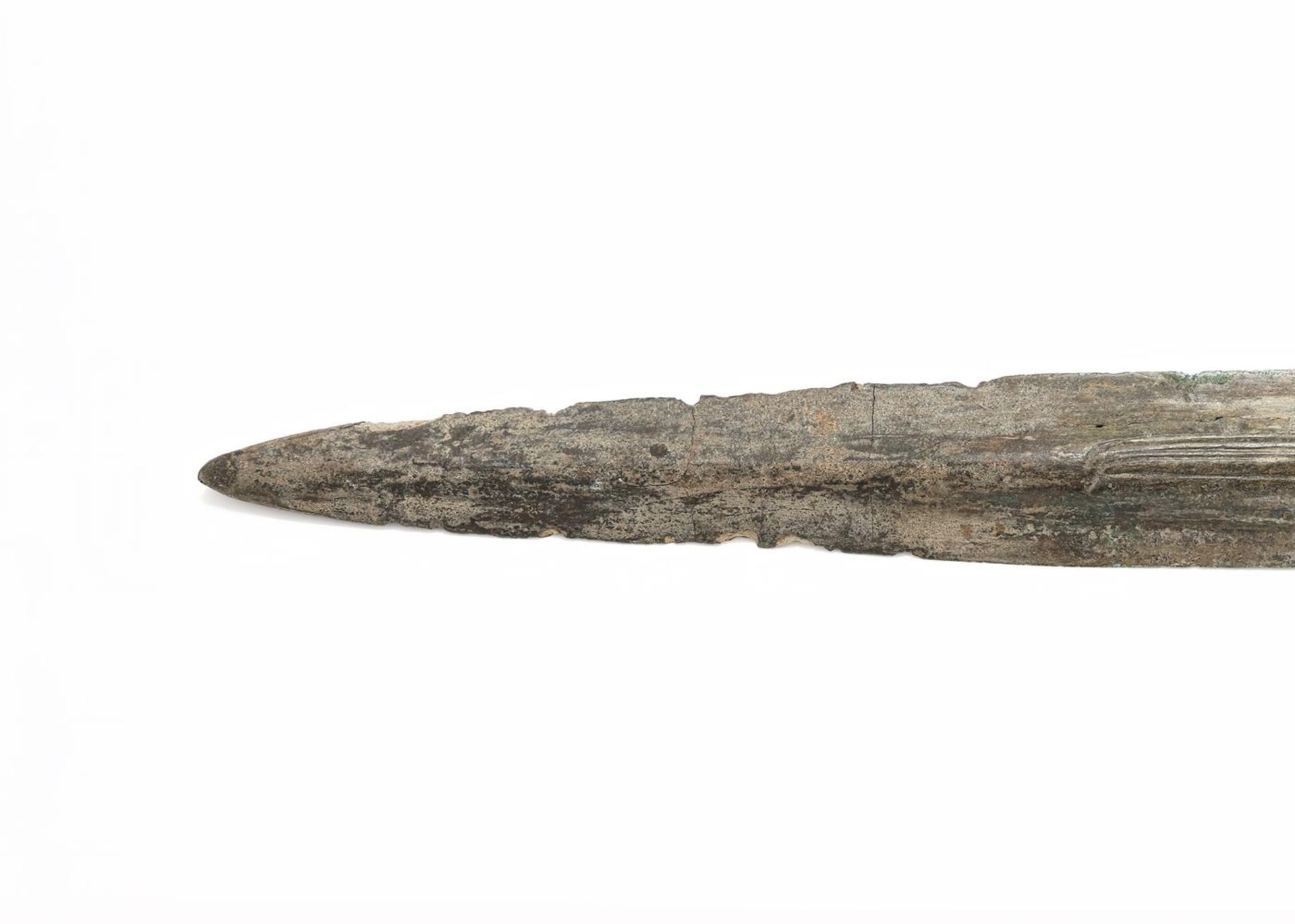 A Chinese bronze spearhead - Bild 3 aus 5