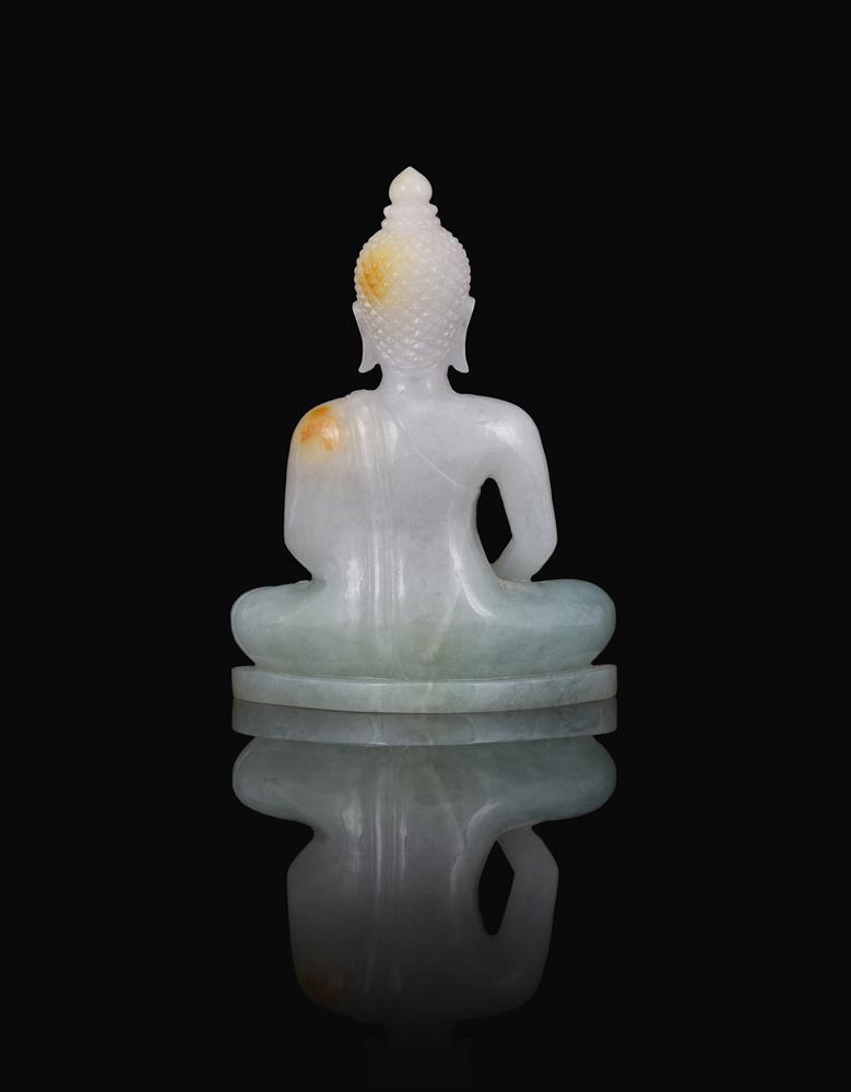 A Chinese jadeite Buddha - Image 3 of 4