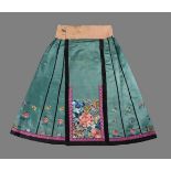Two Chinese Han Women's pleated skirts