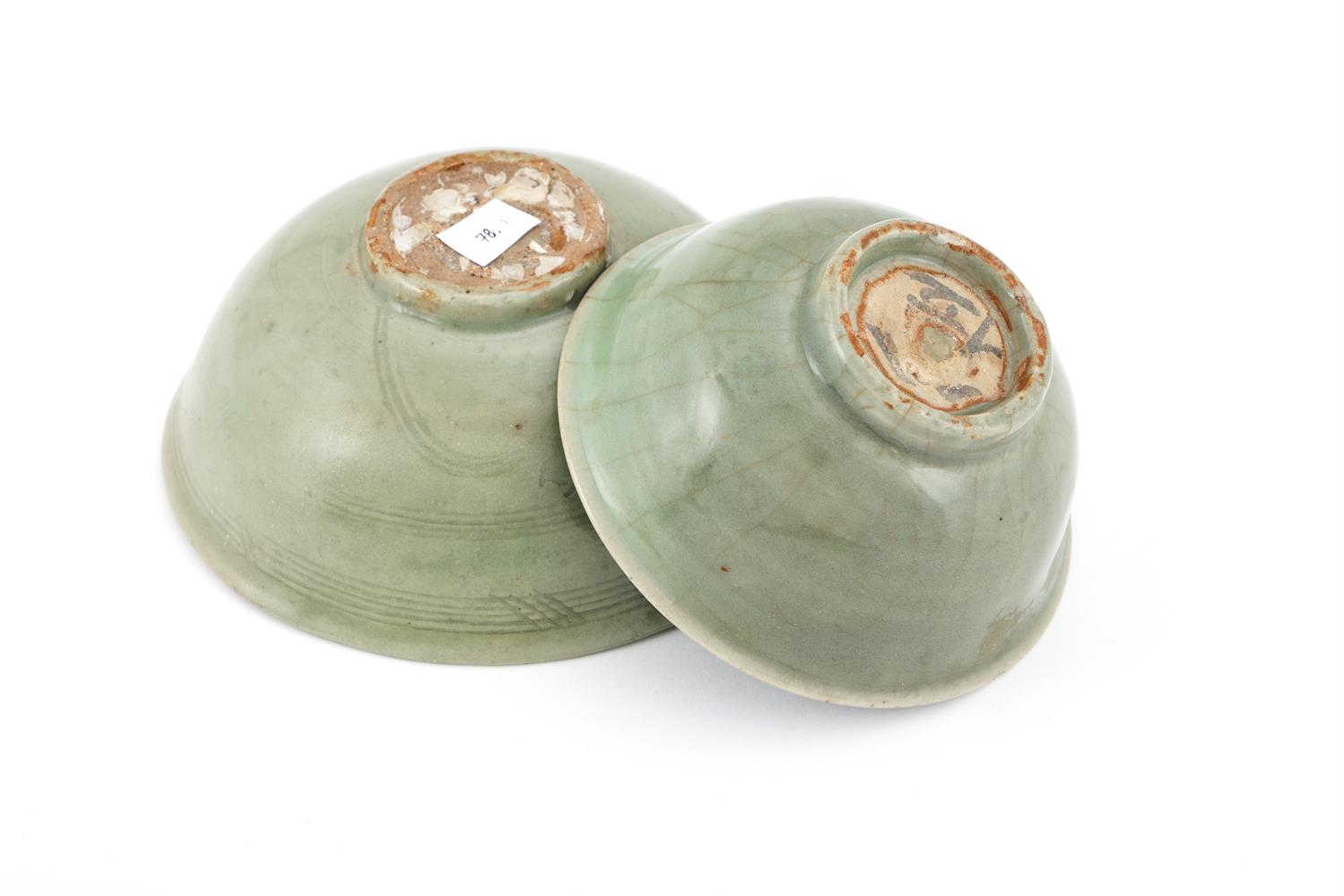 A Chinese Longquan celadon bowl - Image 4 of 4