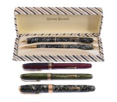 CONWAY STEWART, A COLLECTION OF PENS