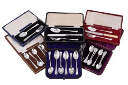 A COLLECTION OF SILVER CUTLERY