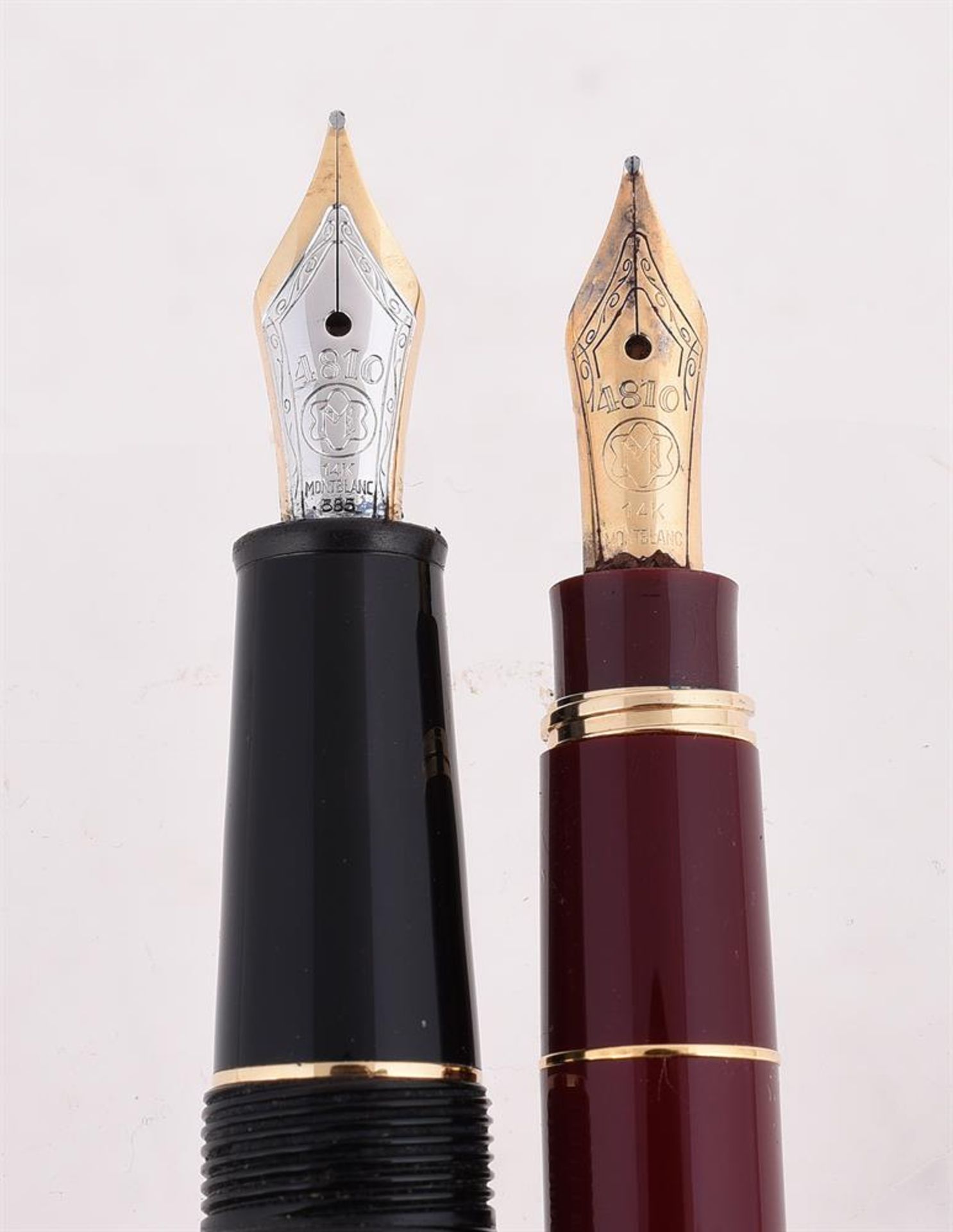 MONTBLANC, MEISTERSTÜCK, A BLACK FOUNTAIN PEN AND BALLPOINT - Image 2 of 2