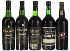 1963/1975 Mixed Case of Port